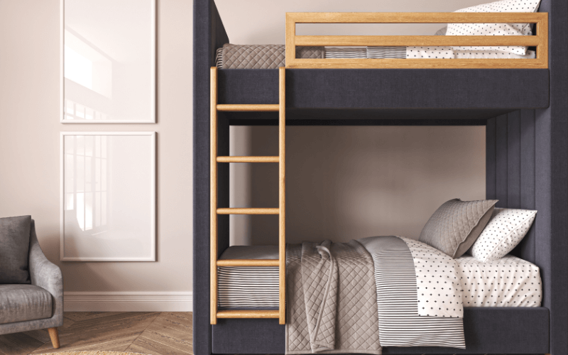 An image of a bunk bed for children