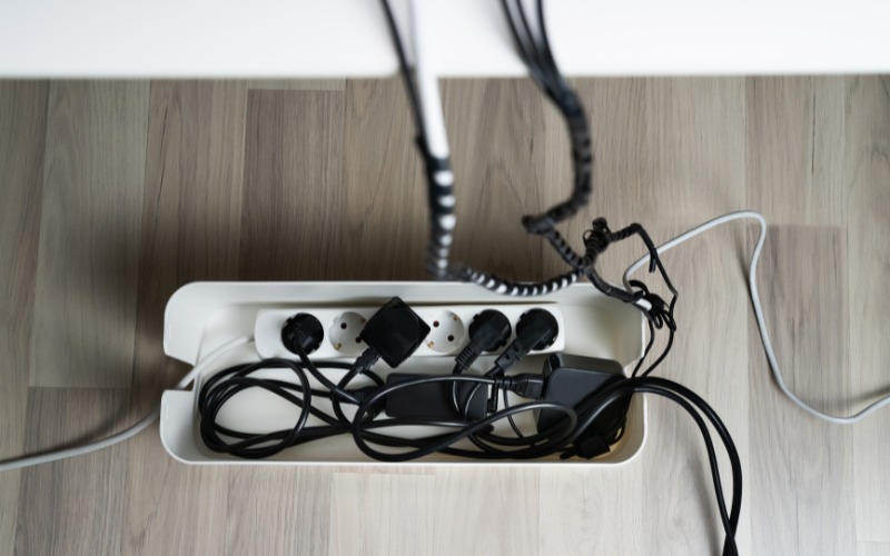 An image of cable management box