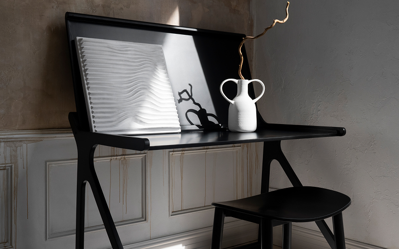 A stock photo of monochrome interior design